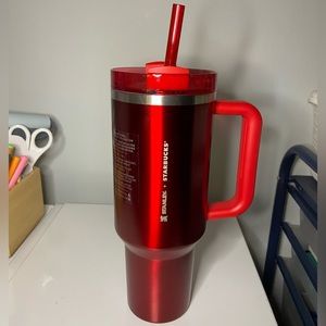 Starbucks X Stanley red holiday cup 2023